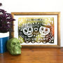 Day Of The Dead Foil Print, thumbnail 3 of 4