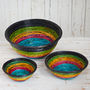 Colourful Recycled Newspaper Bowls, thumbnail 6 of 9