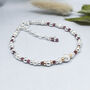Ruby Bracelet, Sterling Silver And 14ct Gold Fill, Cuba, thumbnail 1 of 2