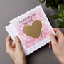 Personalised Mother's Day Heart Scratch Card, thumbnail 6 of 6