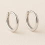 Sterling Silver Mini Huggie Hoop Sleeper Earrings, thumbnail 1 of 5