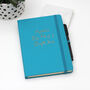 Personalised Vegan Leather Notebook, thumbnail 2 of 9