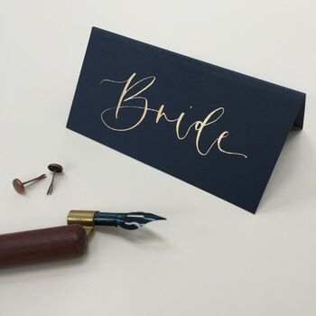 Navy Place Card, 4 of 5