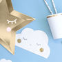 Cloud Shaped Paper Party Napkins, thumbnail 2 of 2