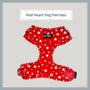 Red Heart Dog Harness, thumbnail 1 of 4