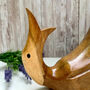 Handcrafted Bamboo Drunken Duck Wine Bottle Holder – Wooden Bar And Home Décor Gift, thumbnail 4 of 6