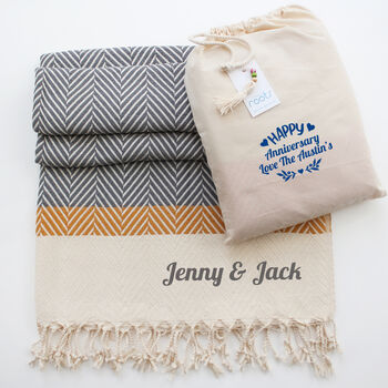 Handwoven Cotton Soft Throw, 7 of 11
