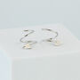 Sterling Silver Arrowhead Spiral Hoop Earrings, thumbnail 1 of 5