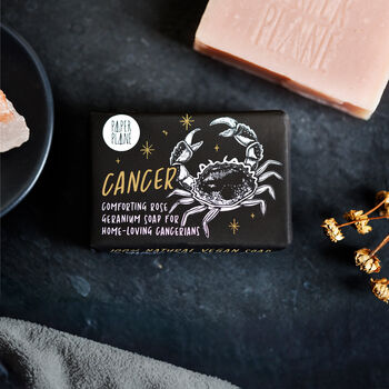Cancer Natural Vegan Zodiac Soap Bar, 2 of 12