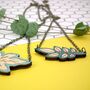 Wooden Leaf Necklace, thumbnail 5 of 6