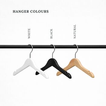 Personalised Wedding Hanger For Children – Bridesmaid / Flower Girl / Page Boy, 5 of 7
