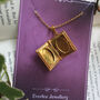 Personalised Book Locket Necklace, thumbnail 5 of 6