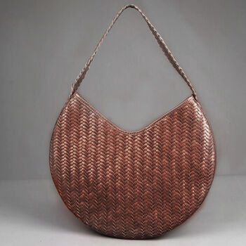 Hand Woven Leather Bag, 5 of 12