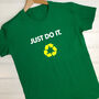 Personalised Adults Just Do It Statement T Shirt, thumbnail 2 of 8
