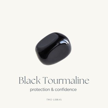 Black Tourmaline Crystal Intention Candle Protection, 6 of 6
