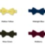 Children's Wedding Knitted Bow Ties | 30+ Colours, thumbnail 8 of 9