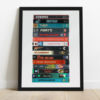 45th Birthday Gift Films From 1981 Personalised Print, 6 of 9