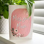 Miss You Mum Plantable Seeded Mother's Day Card, thumbnail 6 of 7