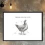 British Chicken Butcher Chart, thumbnail 8 of 9