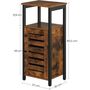 Industrial Side Cabinet Bedside Table Nightstand, thumbnail 7 of 7