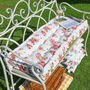 Vintage Grey Arch Backed Garden Bench, thumbnail 11 of 11