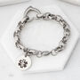 Medical Alert Bracelet With Heart Connector Adore, thumbnail 4 of 8