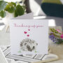 Thinking Of You Hedgehog Card, thumbnail 5 of 5