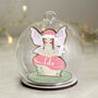 Personalised Fairy Glass Christmas Bauble, thumbnail 2 of 2