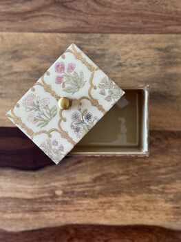 Vanity Jar, Trinket Box, Cotton Bud/ Bath Salt Storage, 12 of 12