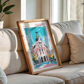 Madrid, Spain Poster, 5 of 9