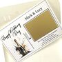Personalised Wedding Gift Wallet, Money Or Voucher Envelope, thumbnail 10 of 11