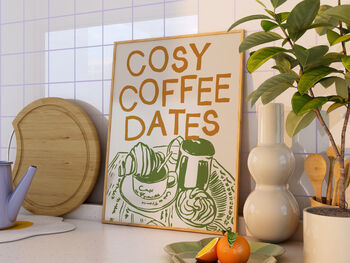 Cosy Coffee Dates Print, 3 of 4