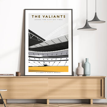Port Vale The Valiants Wembley Poster, 2 of 8