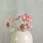 Pink Primrose Bouquet Handmade Ceramic Flowers, thumbnail 2 of 8