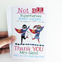 Personalised Superhero Teacher Card, thumbnail 11 of 12