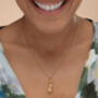 18ct Gold Pug Charm Necklace, thumbnail 3 of 6