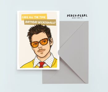 Harry Styles Inspired Birthday Card, 2 of 4