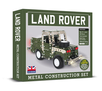 Make Your Own Land Rover Metal Construction Set, 4 of 9