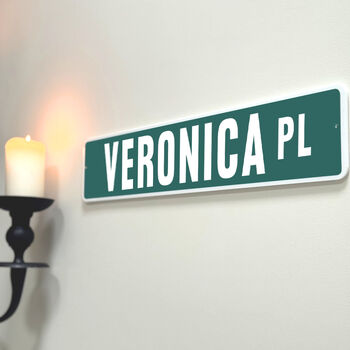 Personalised 'Create Your Own' USA Street Sign, 2 of 3
