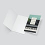 Electric Piano Birthday Card | Sheet Music Card, thumbnail 2 of 6