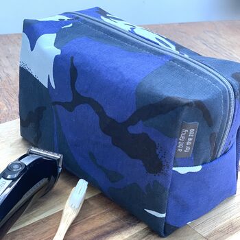 Toiletry Bag Camo Print, 4 of 8