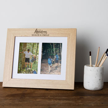 Personalised 'The Adventures Of..' Double Photo Frame, 2 of 4