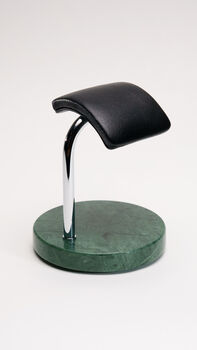 Verde Guatemala Marble Watch Stand Silver, 2 of 8