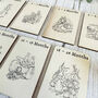Bunny Rabbit Nursery Drawer Dividers Set Of Seven New Baby Gift, thumbnail 7 of 11