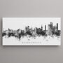 Bournemouth City Skyline Black And White, thumbnail 1 of 12