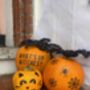 Set Of Three Halloween Pumpkin Stickers, thumbnail 6 of 9