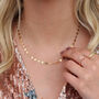 Gold Or Silver Eid Star Chain Necklace, thumbnail 2 of 5