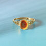 14k Gold Filled Adjustable Mood Ring, thumbnail 2 of 5