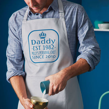 Personalised King Of The Kitchen Apron, 3 of 8