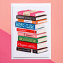 Stack Of Books Mother's Day Card, thumbnail 5 of 5